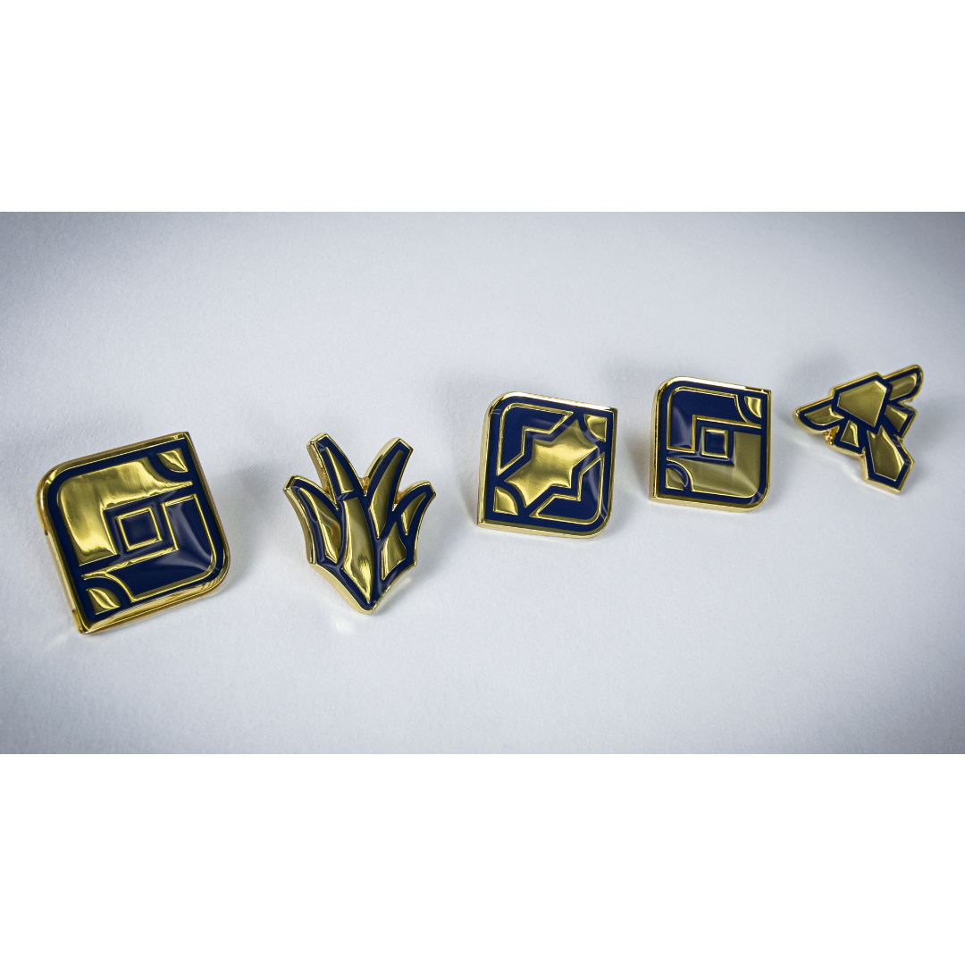 LJL "LANE COLLECTION" ピンバッジ各種(TOP, JUNGLE,MID, SUPPORT, ADC)