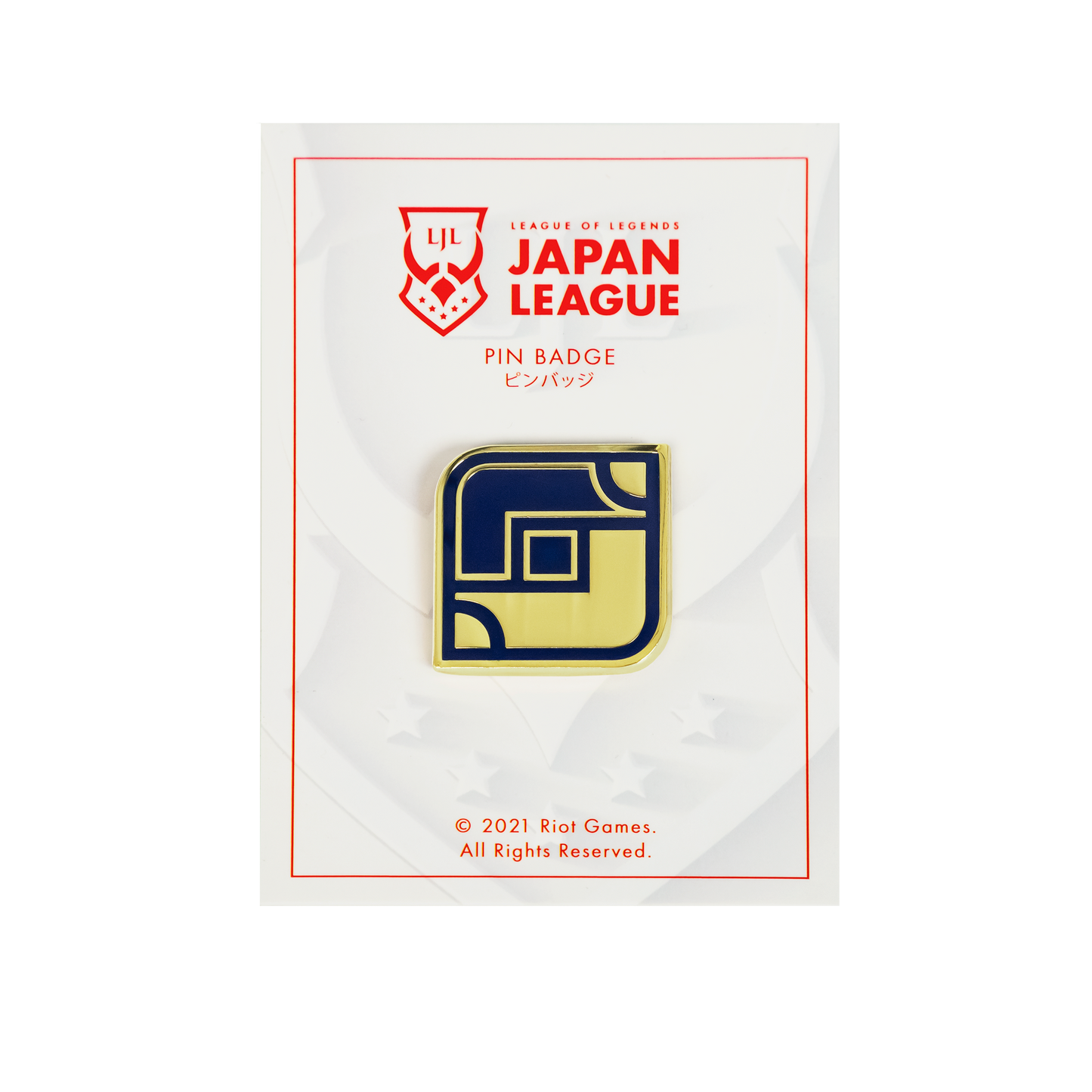 LJL "LANE COLLECTION" ピンバッジ各種(TOP, JUNGLE,MID, SUPPORT, ADC)