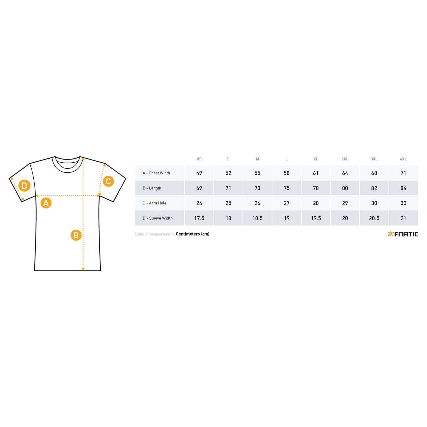 Fnatic プレミアム クルーネック Tシャツ「レトロロゴ版」