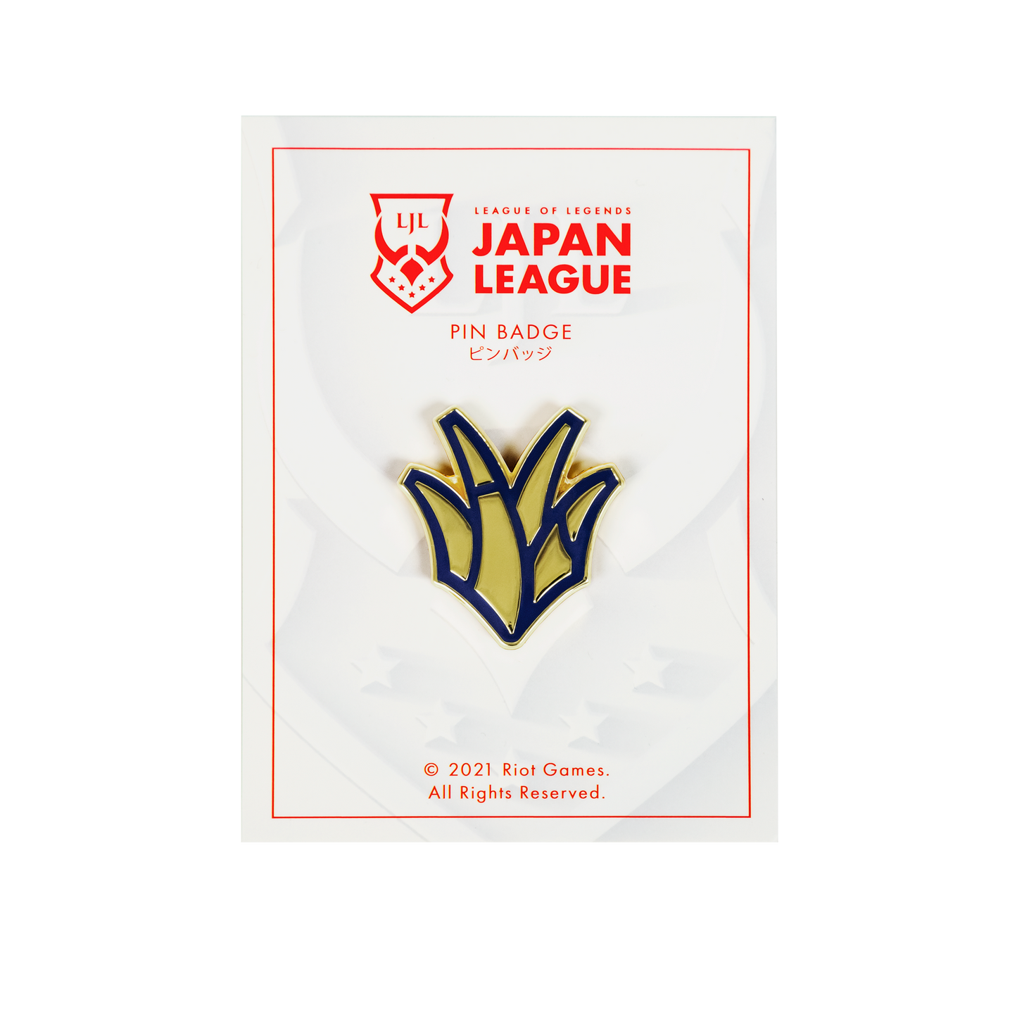 LJL "LANE COLLECTION" ピンバッジ各種(TOP, JUNGLE,MID, SUPPORT, ADC)