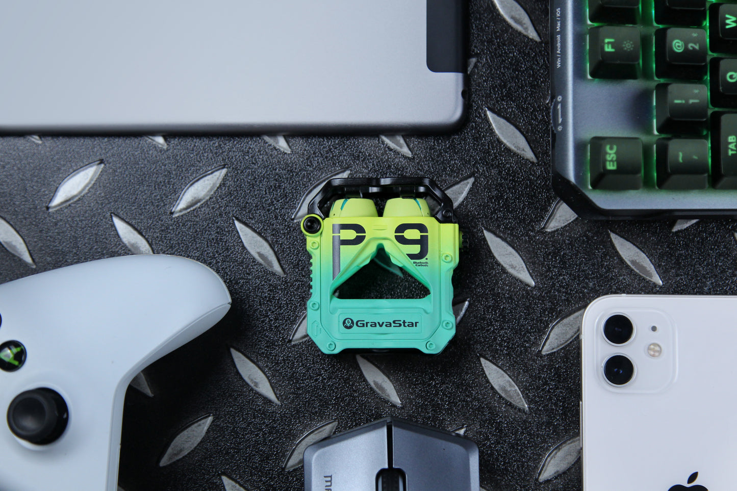 Gravastar Sirius Pro Earbuds ネオングリーン