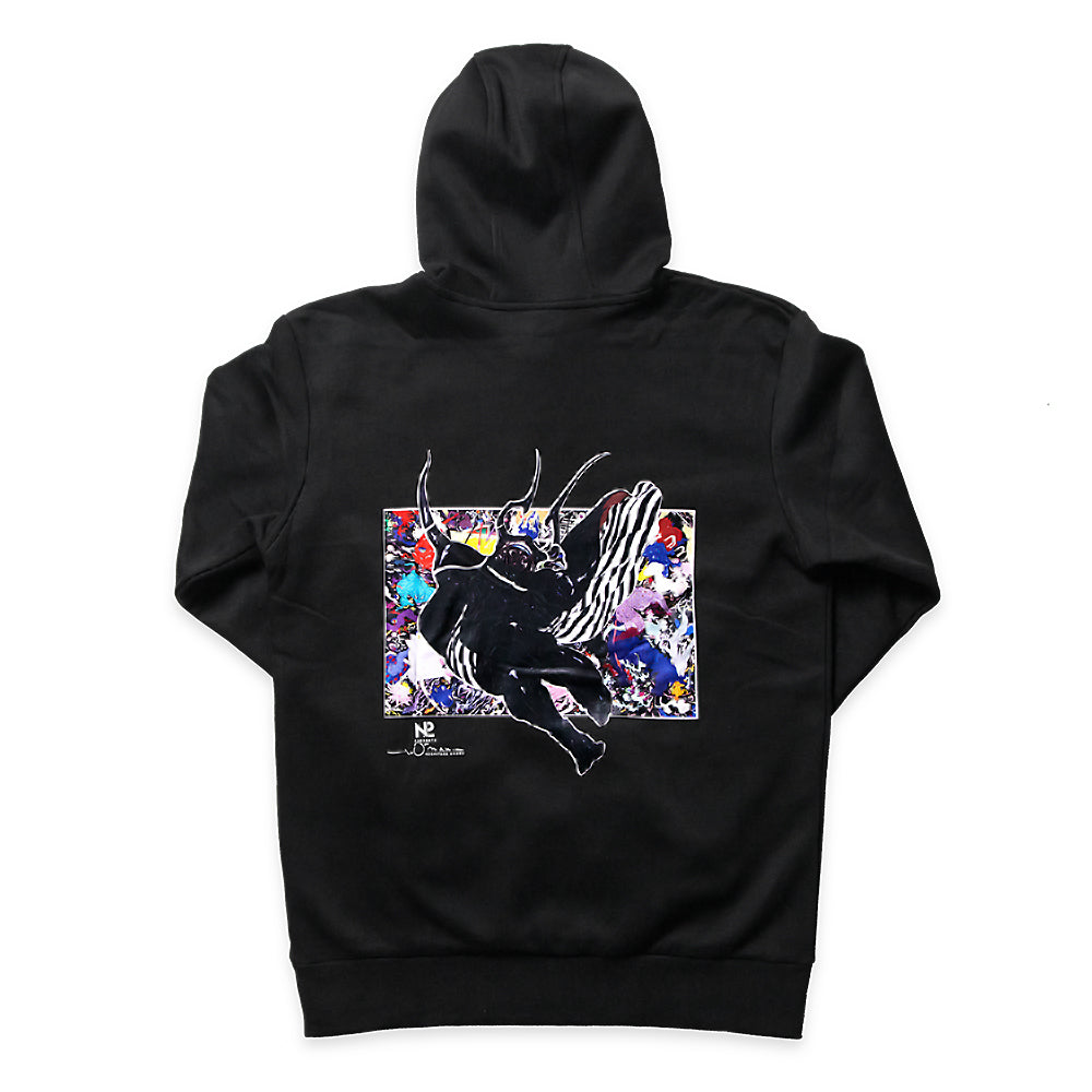 Analyzing image N2-x-Amano-Nightmare-Hoodie-Black-Back