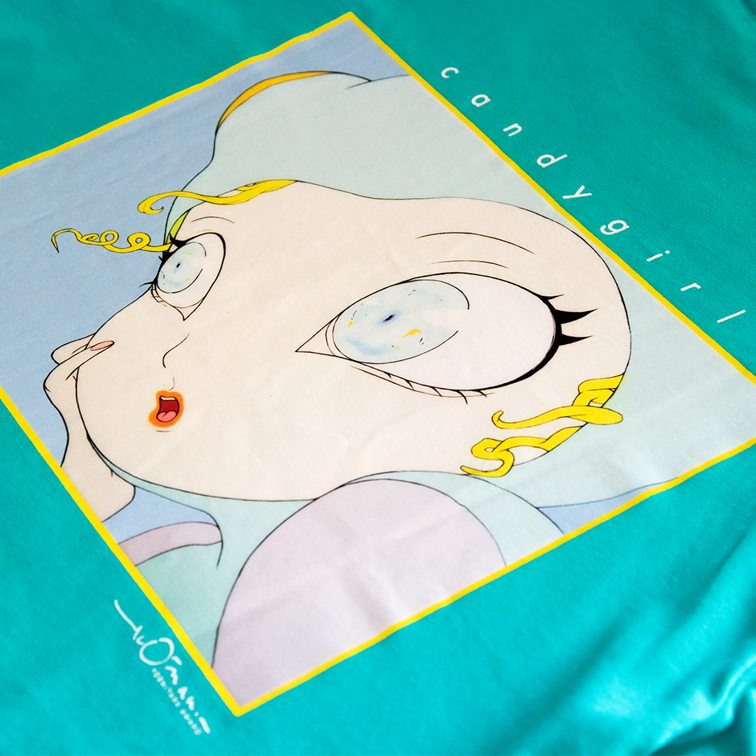 【N2 x Yoshitaka Amano】キャンディガール Tシャツ
