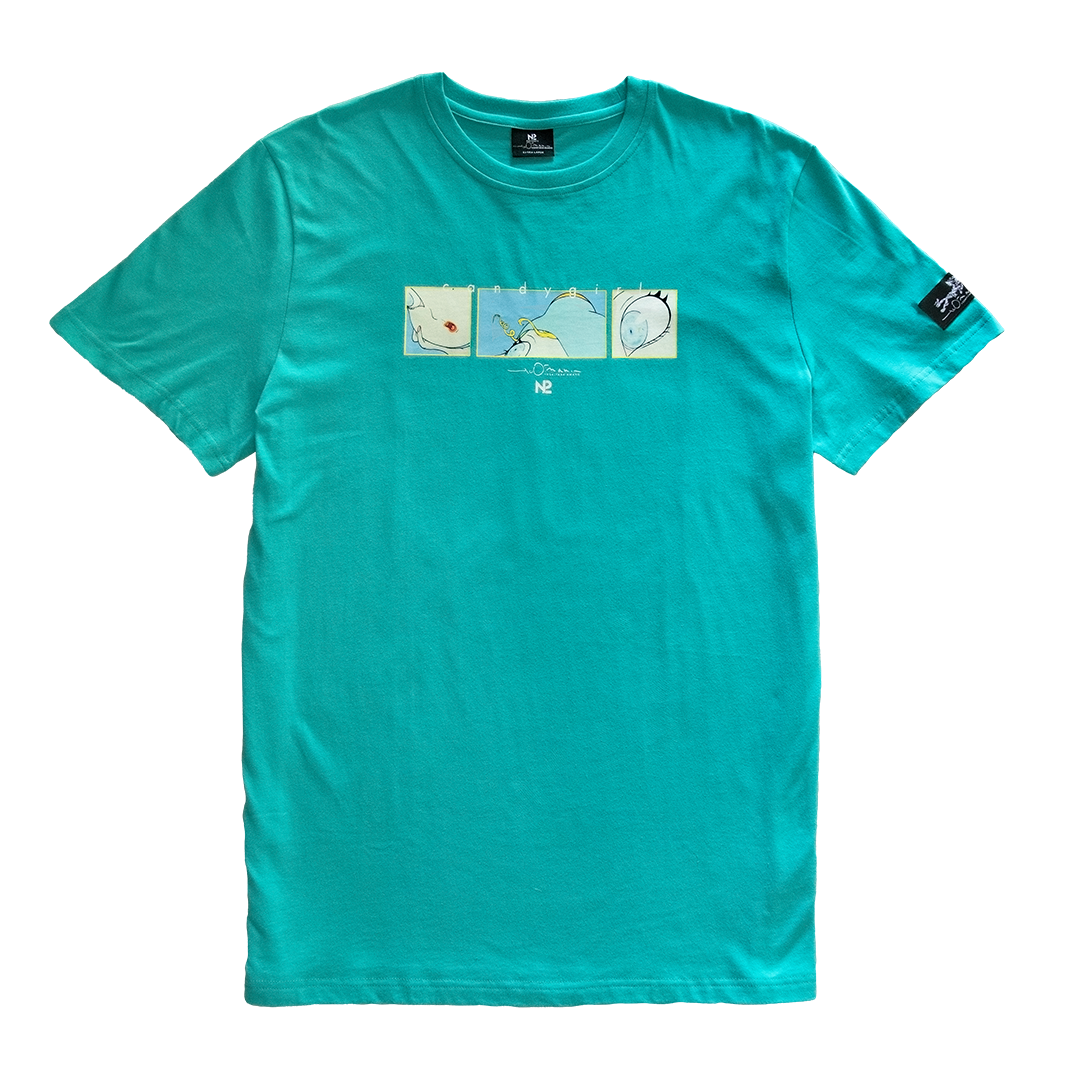 【N2 x Yoshitaka Amano】キャンディガール Tシャツ