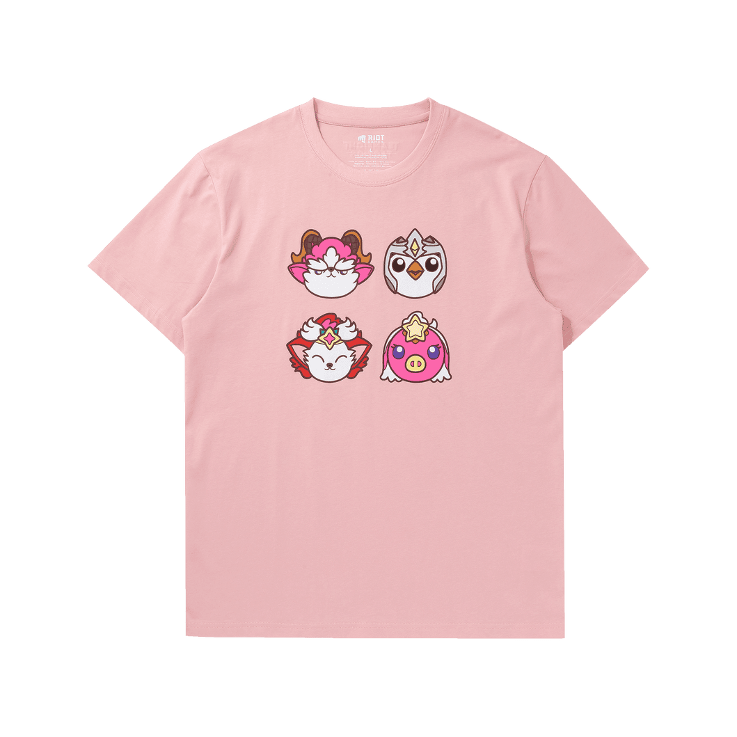 TFT リトルレジェンド Tシャツ(ピンク)|リーグ・オブ・レジェンド