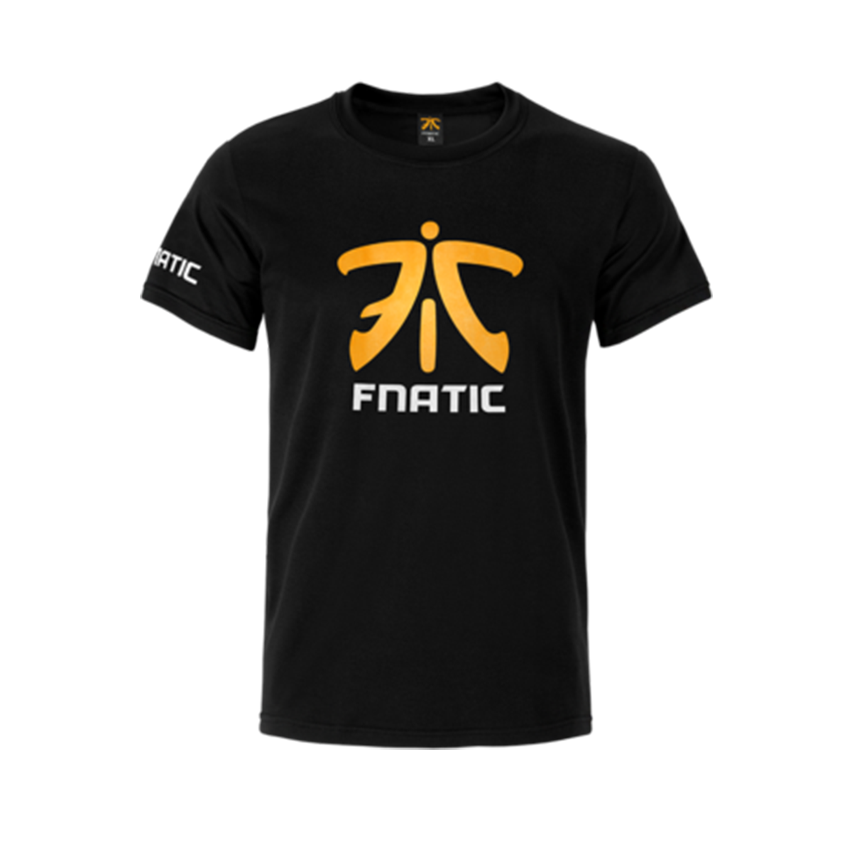 Fnatic プレミアム クルーネック Tシャツ「レトロロゴ版」