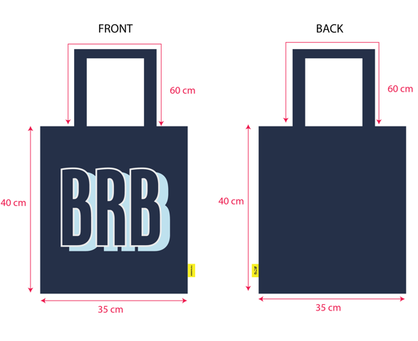 MEME Tote bag【BRB】