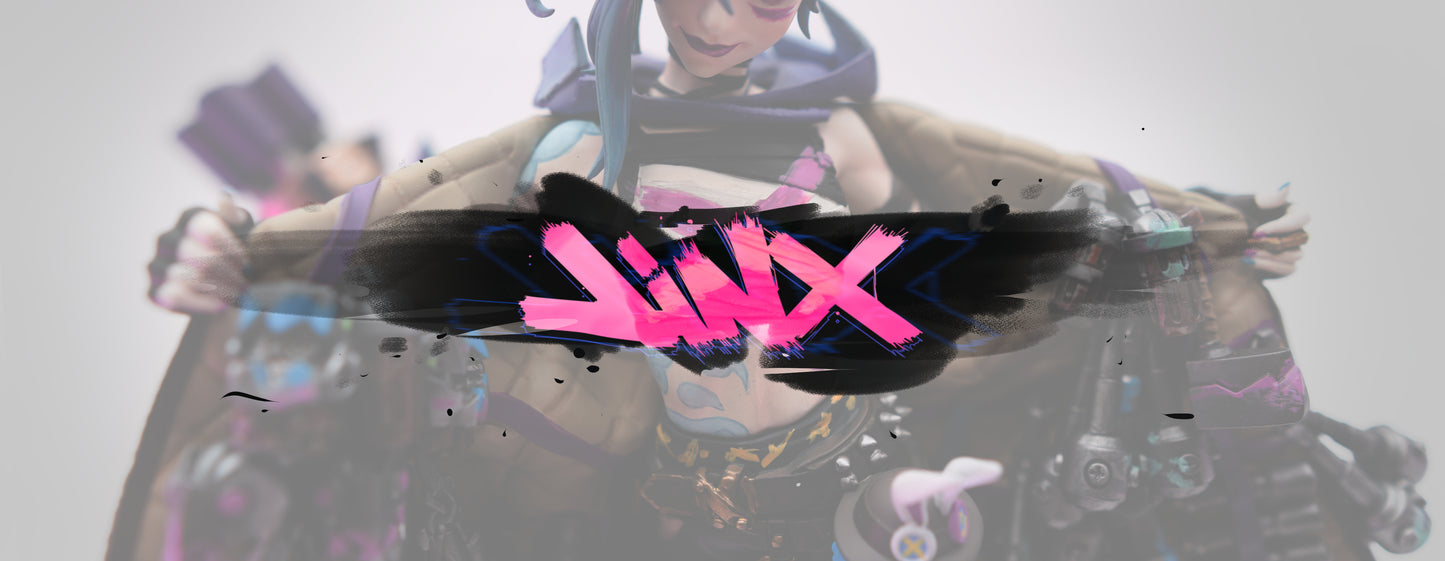 Arcane Champion ジンクス 1/7 スタチュー