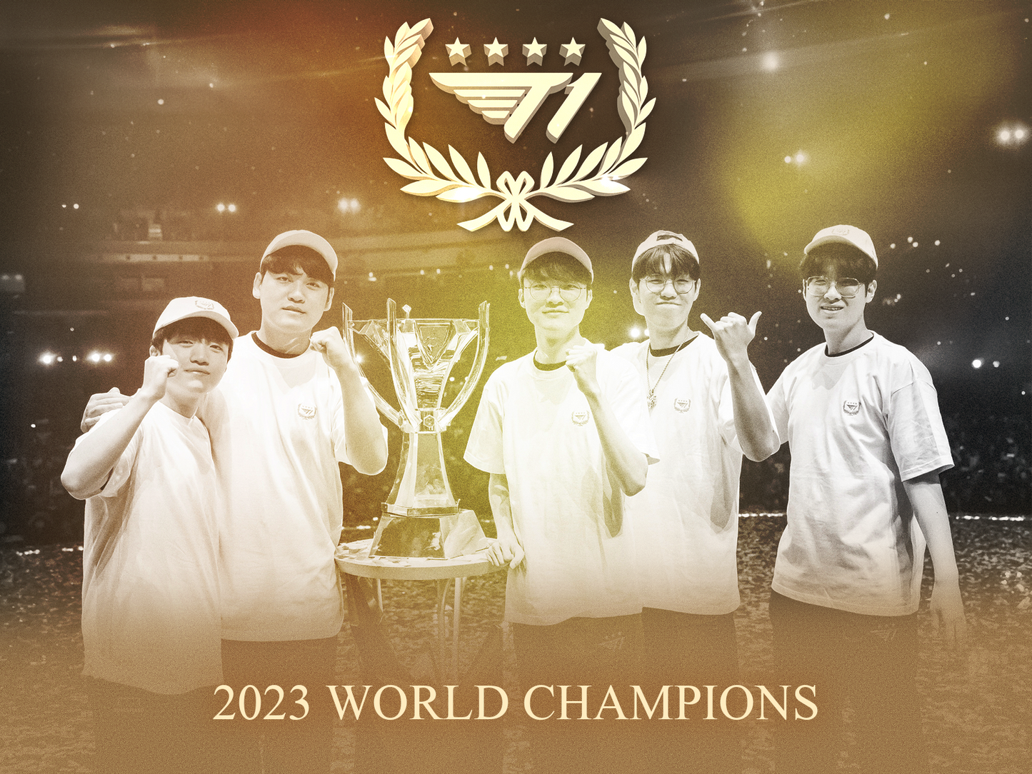 2023 World Champions T1 T-Shirt