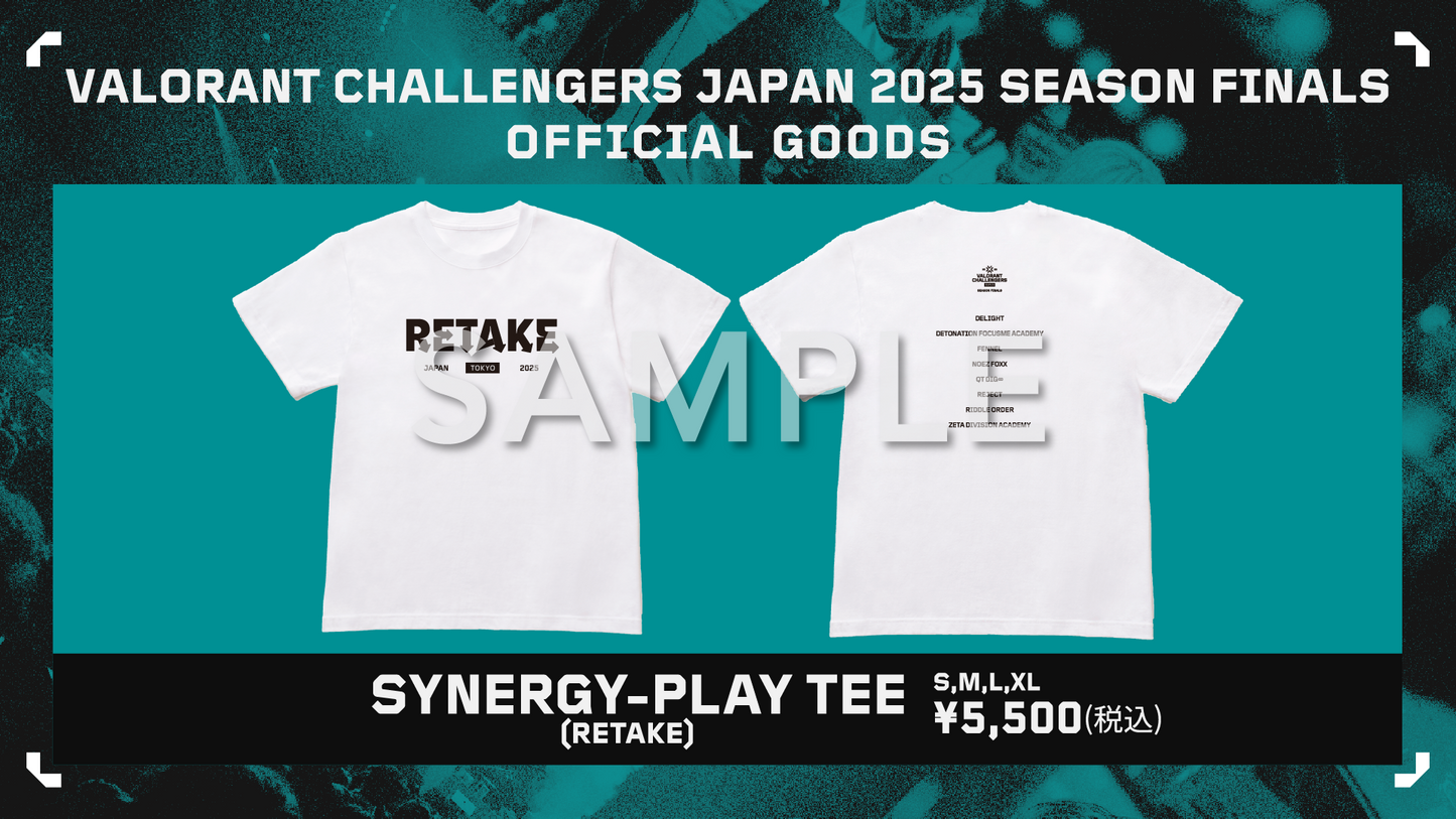 SYNERGY-PLAY TEE（RETAKE）