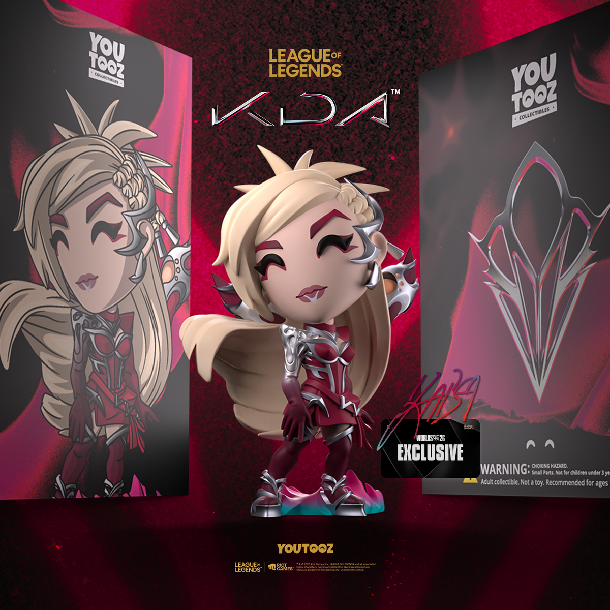 Youtooz K/DA FIRESTARTER カイ=サ figure