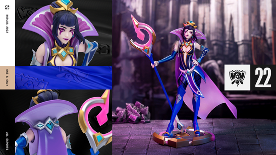 Championship Leblanc UNLOCKED Statue｜League of Legends Official Store Japan