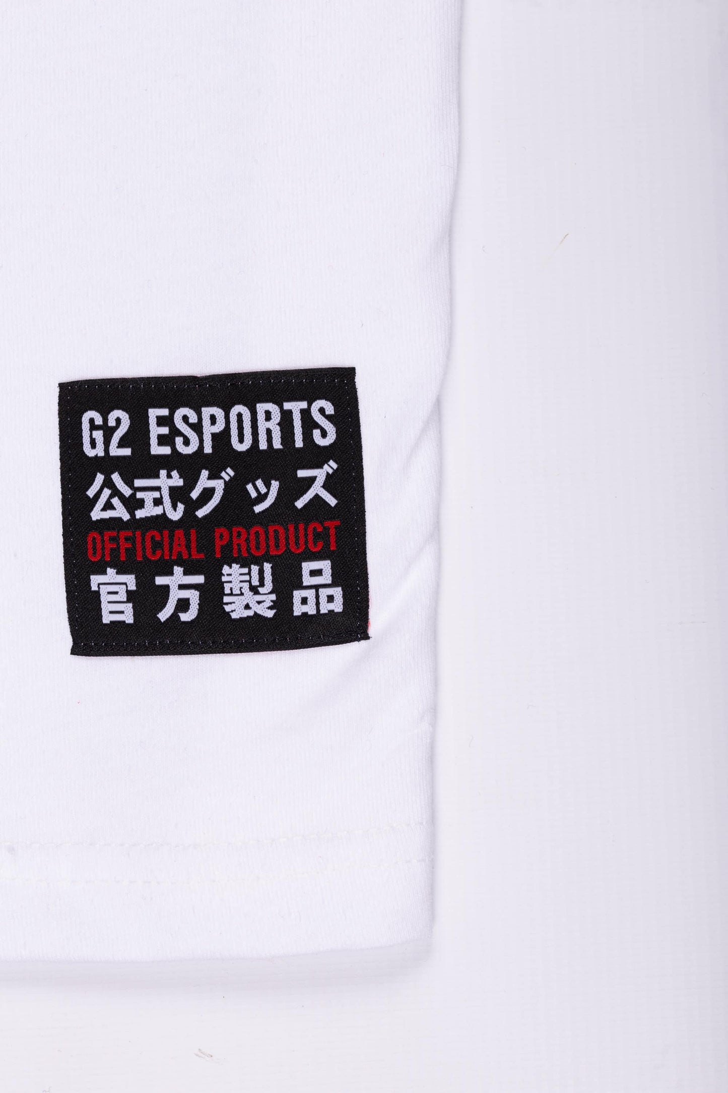 G2 Esports エッセンシャル ロングスリーブ Tシャツ（ホワイト）